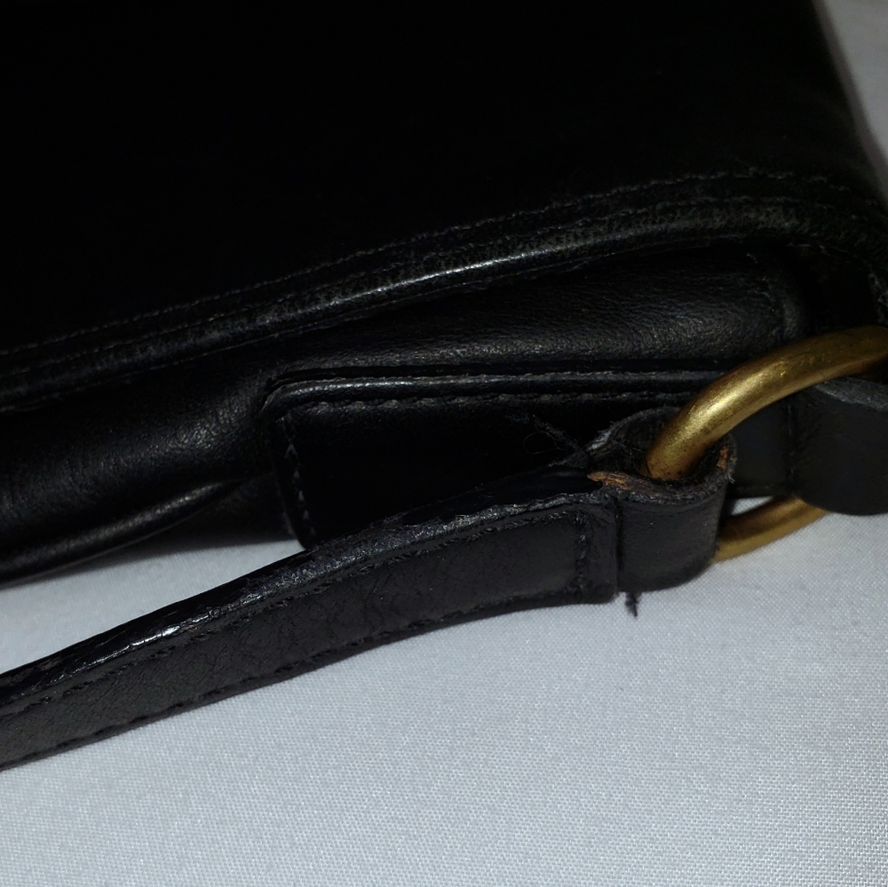 Coach vintage black crossbody purse - Picture 14 of 14